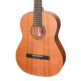 Martinez 'Natural Series' SOLID TOP Classical Guitar - Natural