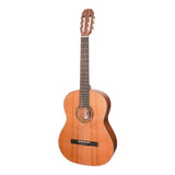 Martinez 'Natural Series' SOLID TOP Classical Guitar - Natural
