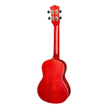 MOJO MCU-C66-WRD Concert Ukelele in Wine Red