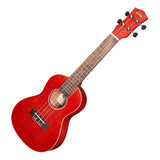 MOJO MCU-C66-WRD Concert Ukelele in Wine Red