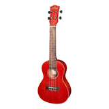 MOJO MCU-C66-WRD Concert Ukelele in Wine Red