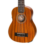 MOJO MSU-K20ET-NST  Koa Soprano Ukulele with pickup/tuner