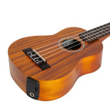 MOJO MSU-K20ET-NST  Koa Soprano Ukulele with pickup/tuner