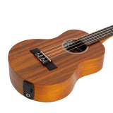 MOJO MTU-K20ET-NST Koa Tenor Ukulele with pickup/tuner