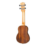 MOJO  MSU-T5P-NST Rosewood Soprano Thinline Ukelele with pickup