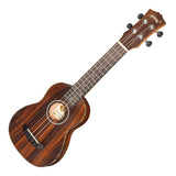 MOJO  MSU-T5P-NST Rosewood Soprano Thinline Ukelele with pickup