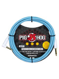 Pig Hog Hex Series Silent Cable 10 ft Candy Apple Red - RA