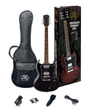 SX SG ELECTRIC GUITAR AND AMP PACK - BLACK