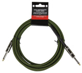 Strukture 10ft Woven Instrument Cable - Military Green