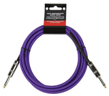 Strukture 10ft Woven Instrument Cable - Purple