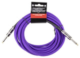 Strukture 18.6ft Woven Instrument Cable - Purple