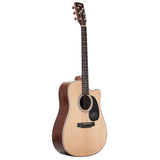 SAGA SF700C-PRO Solid Top Acoustic cutaway with pick-up