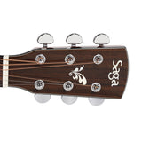 SAGA G200C Electric Acoustic cutaway and gigbag