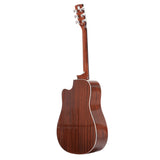 SAGA SF700C-PRO Solid Top Acoustic cutaway with pick-up