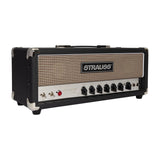 Strauss SVT-H50R 50 Watt Valve Amplifier Head with Reverb & 2x12 Cab - Black