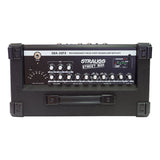 Strauss 'Streetbox' 20 Watt Solid State Rechargeable Amp - Black