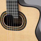 TAKAMINE HIRADE DH90 CLASSICAL AC/EL W/ SH CASE