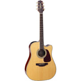 Takamine G90 Madagascan AC/EL Guitar w/ Cutaway in Natural Gloss Finish & Bag