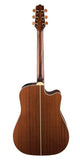 Takamine Pro Series 3 Left Handed Dreadnought AC/EL Guitar with Cutaway in Natural Satin Finish