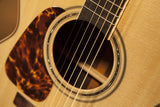 Takamine Pro Series 7 Left Handed Dreadnought AC/EL Guitar with Cutaway in Natural Gloss Finish