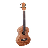 TIKI Flame Mahogany Tenor Uke & Bag