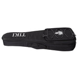 TIKI Flame Mahogany Tenor Uke & Bag