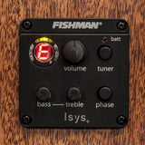 TIMBERIDGE Acoustic Soild Top Cutaway Pickup Tuner  w/Case