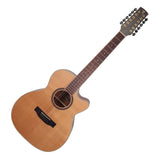 TR CEDAR 12 String Solid Top Electric Acoustic