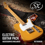 SX TL Electric Guitar - Butterscotch