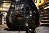 Ibanez GRG7221QA 7 String Electric Guitar - Transparent Black Sunburst