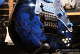 Ibanez Premium JEM77P Steve Vai Signature Guitar - Blue Floral Pattern