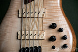 Ibanez Premium SR5FMDX2 5 String Electric Bass Guitar - Natural Low Gloss