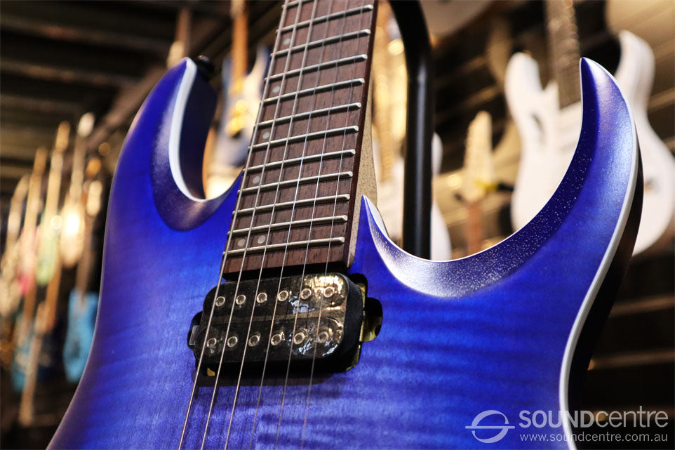 Ibanez RGA42FM Blue Lagoon Burst Flat At Sound Centre Perth Australia ...