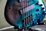 Ibanez SRMS805 5 String Electric Bass - Tropical Seafloor