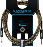 Ibanez SI10 10 Foot Woven Instrument Cable - Camo