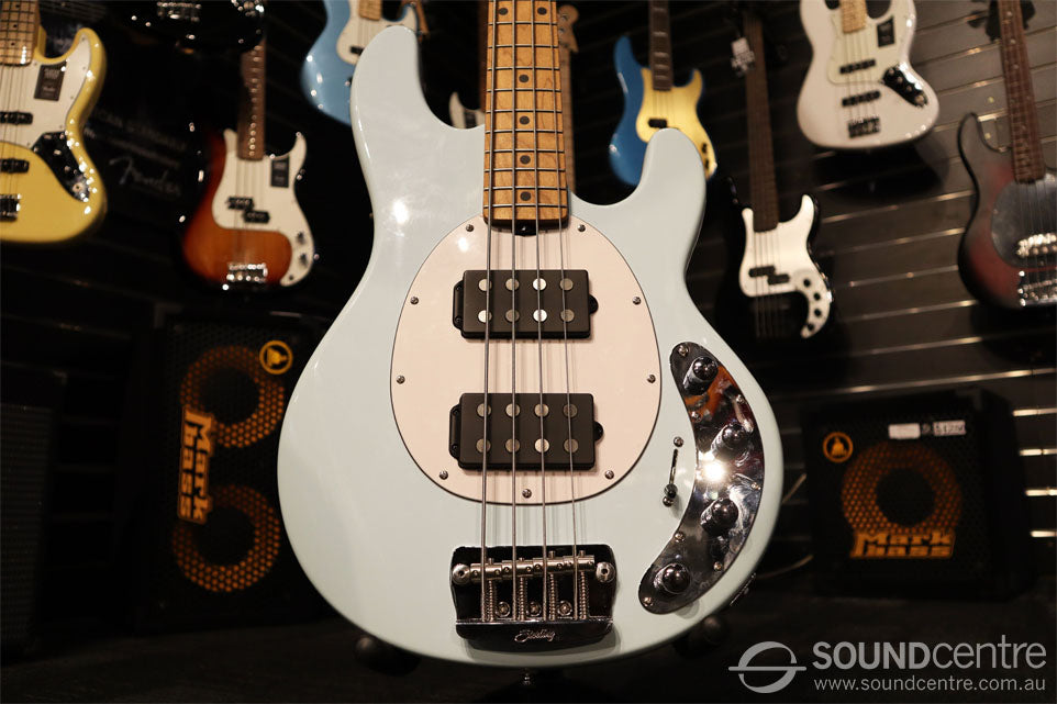 Sterling By Music Man StingRay Ray34 HH - Daphne Blue