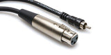 Hosa Unbalanced Interconnect - XLR Female to RCA - 3 ft