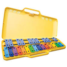 Glockenspiel Angel 25 Notes G2-G4 - Idéal Pour Éveil Musical Enfants - Avec Mailloches