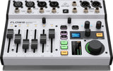 Behringer FLOW 8 8-Input Digital Mixer with Bluetooth and USB Audio