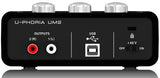 Behringer U-PHORIA UM2 USB Audio Interface