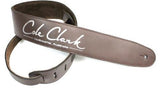 Cole Clark Leather Guitar Strap - Saddle Brown