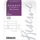 D'addario Classic Reserve Clarinet Reed - 10 Pack