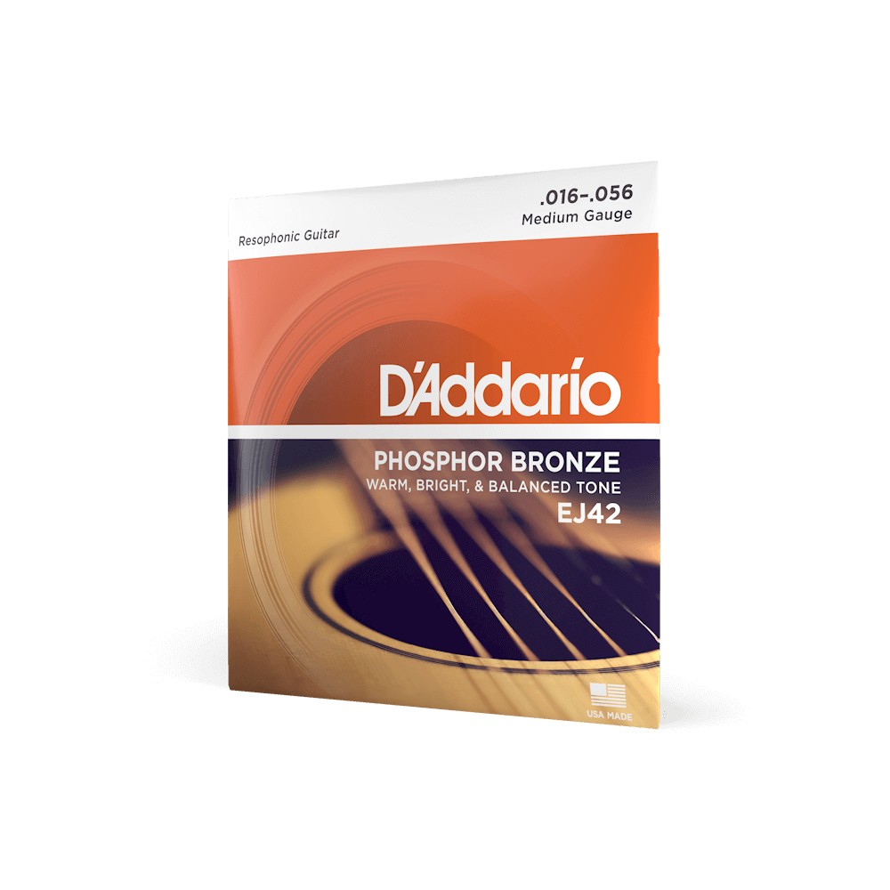 D'Addario EJ42 16-56 Resophonic Guitar Strings