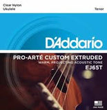 D'Addario EJ65S Pro-Arte Custom Extruded Nylon Ukulele Strings Soprano