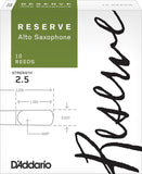 D'Addario Reserve Alto Saxophone Reeds - 10 Pack