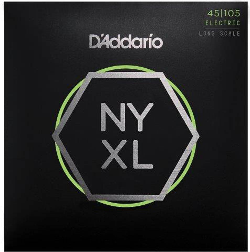 Daddario 45-105 NYXL Bass Guitar Strings Set - Long