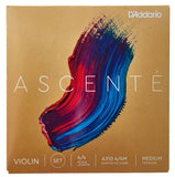 Daddario Ascente Violin String Set - 4/4 Medium