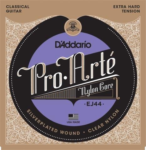 Daddario EJ44 Pro-Arté Nylon Extra Hard Tension Classical Guitar String Set 29-45