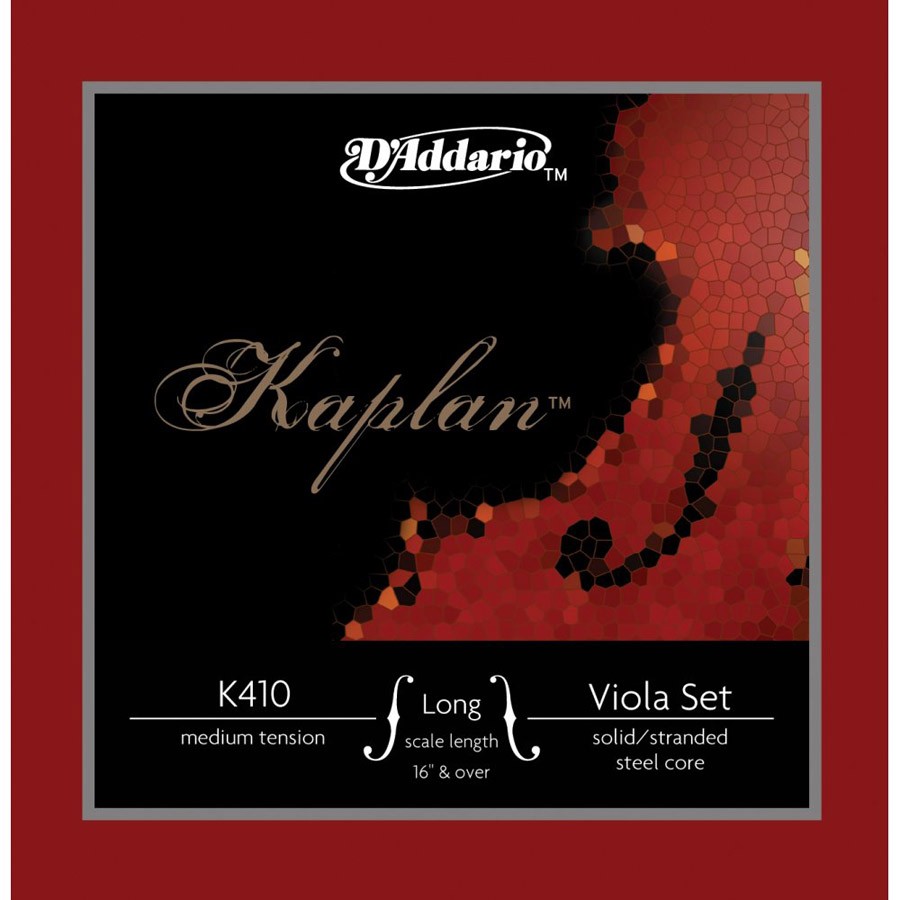 Daddario K410LM Long Scale Kaplan Forza Viola String Set