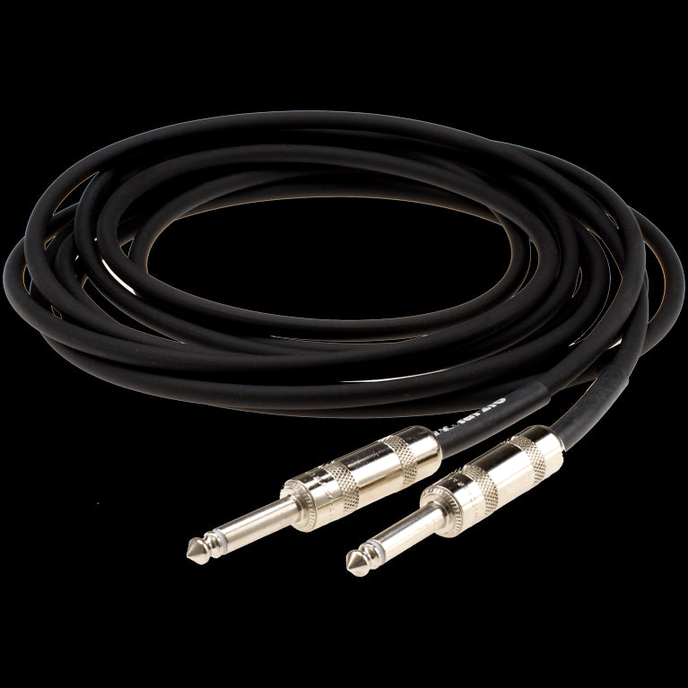 DiMarzio EP1610B 10 Foot Straight Jack to Jack Guitar Cable - Black